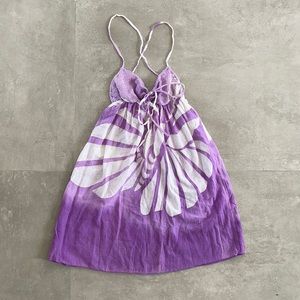 NEW Indah Mini Cover Up in Lilac, XS